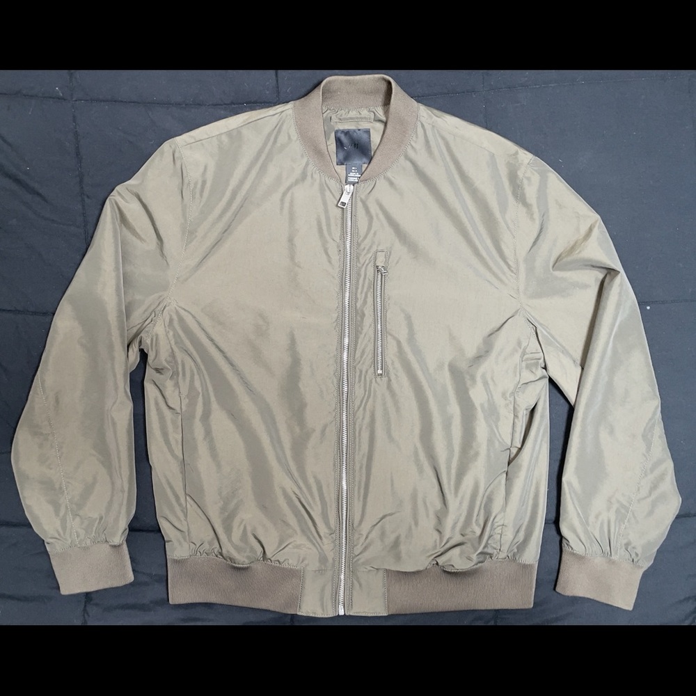 H&M Mens Large Bomber Jacket